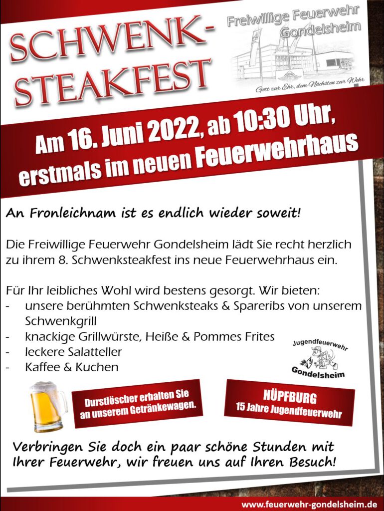 8. Schwenksteakfest